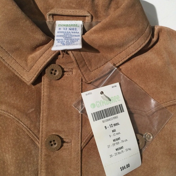 Gymboree NWT Off White DENIM EMBROIDERED FLORAL SNAP BUTTON JACKET 7 8 Years Med